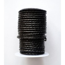 (102) 3.5 мм,  черный (black), шнур плетеный