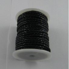 (102) 2.5 мм, черный (black), шнур плетеный