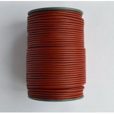 (106.Mat) 3 мм, красно-коричневый Матовый (tan matt), шнур круглый