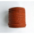 (115.Mat) 3 мм, светлая ржавчина матовый (light rust matt), шнур плетеный