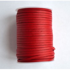 (118.Mat) 4 мм темно-красный Матовый (dark red matt), шнур плоский