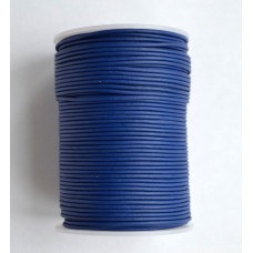 (131.Mat) 2 мм, темно-синий Матовый (blue matt), шнур круглый