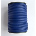 (131.Mat) 3 мм, темно-синий Матовый (blue matt), шнур круглый