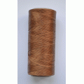 (1397 light brown) 1мм, нить вощеная плоская / полиэстер, 100м