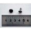 никель черный 9х9 мм двухсторонний/ 10шт, хольнитены #26-3