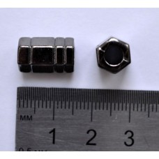 черный никель #50, d1=4мм/d2=6.5мм; L=14.5мм, концевик 