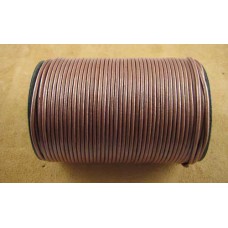 (510) 3 мм, серо-розовый металлик, шнур круглый