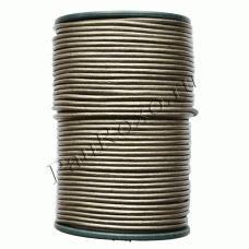 (512) 3 мм, серый металлик (grey), шнур круглый
