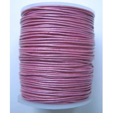 (514) 1 мм, розовый металлик, шнур круглый