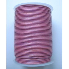 (514) 2 мм, розовый металлик, шнур круглый