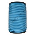 (132.mat) 3 мм, голубой матовый (sky blue matt), шнур круглый