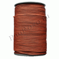 (906) 3 мм, Антик красно-коричневый Матовый, шнур круглый