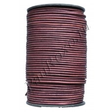 (934) 3 мм, Антик фиолетовый Матовый, шнур круглый