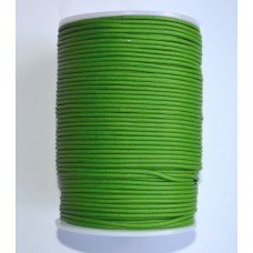(126.mat) 2 мм, зеленый Матовый (parrot green matt), шнур круглый